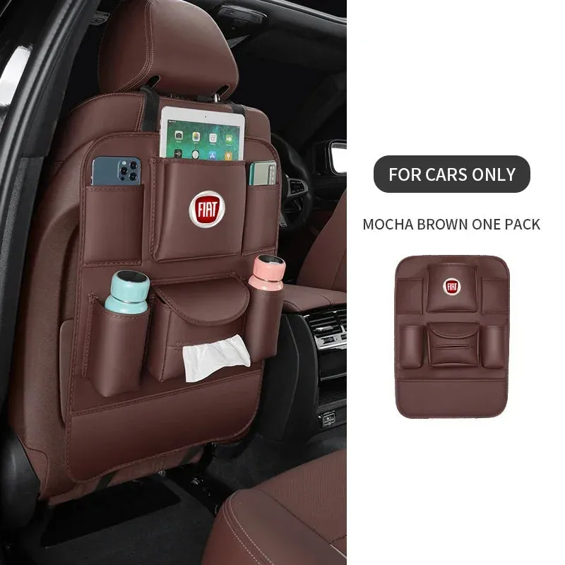 PU Leather Car Seat Organizer