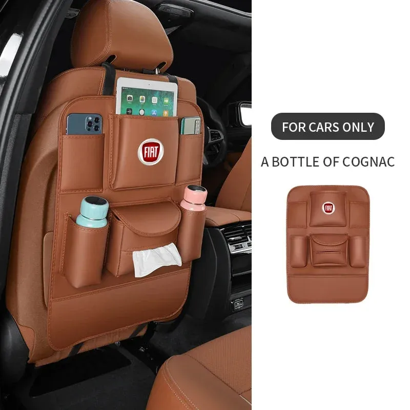 PU Leather Car Seat Organizer