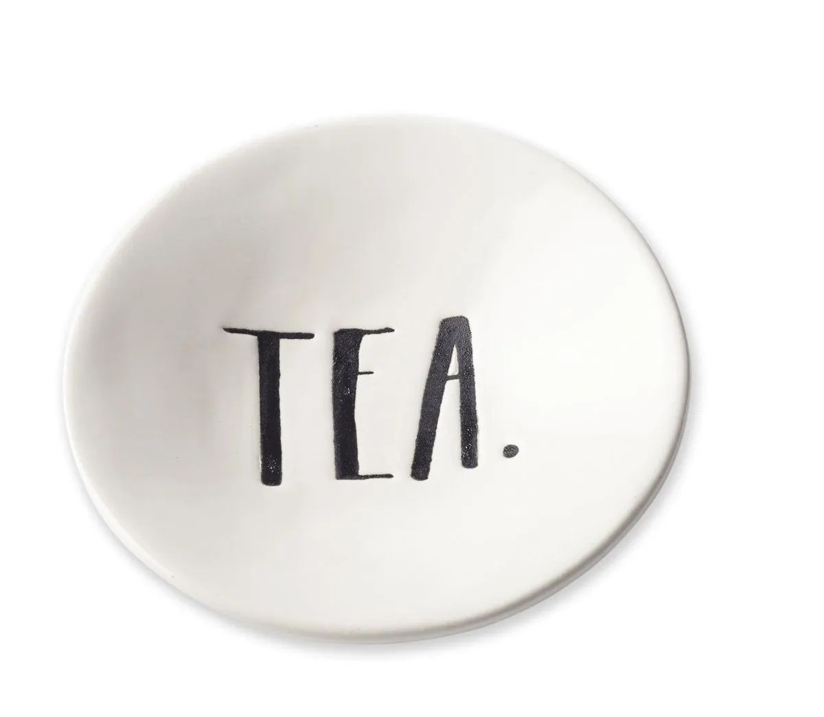 Rae Dunn Stem Print Tea Dish