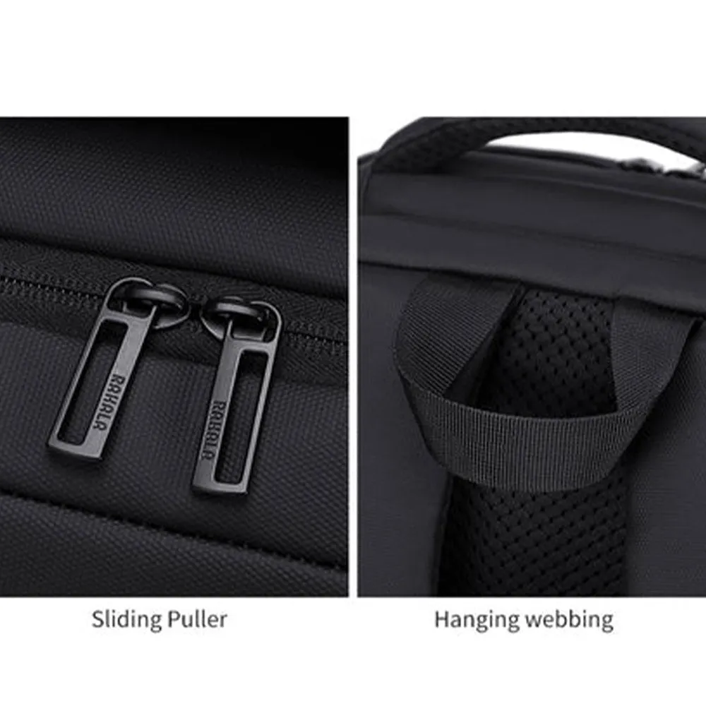 Rahala A901 Laptop Backpack - Black