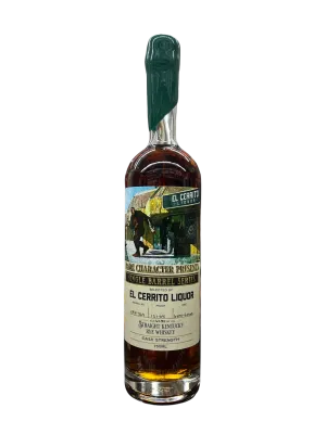 Rare Character Single Barrel Selected By EL Cerrito Liquor Store Pick Straight Kentucky Rye Whiskey 750ml