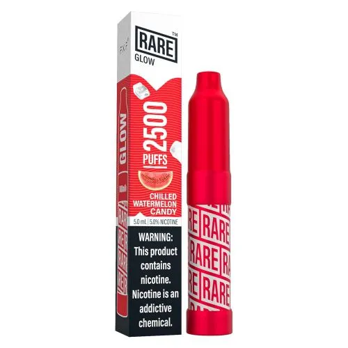 Rare GLOW Disposable Vape Device - 6PK