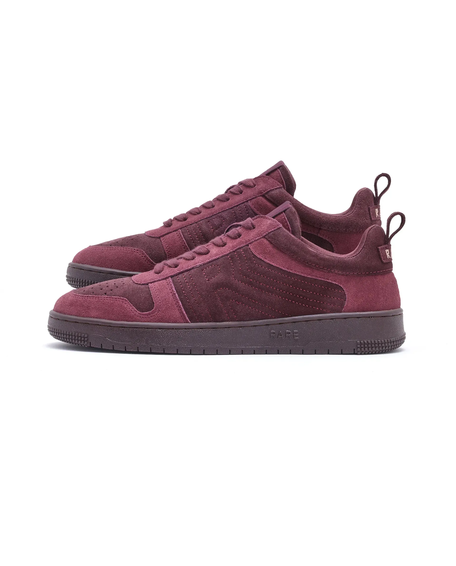 Rare Rabbit Men Senab Purple Lace-Up Closure Sneaker