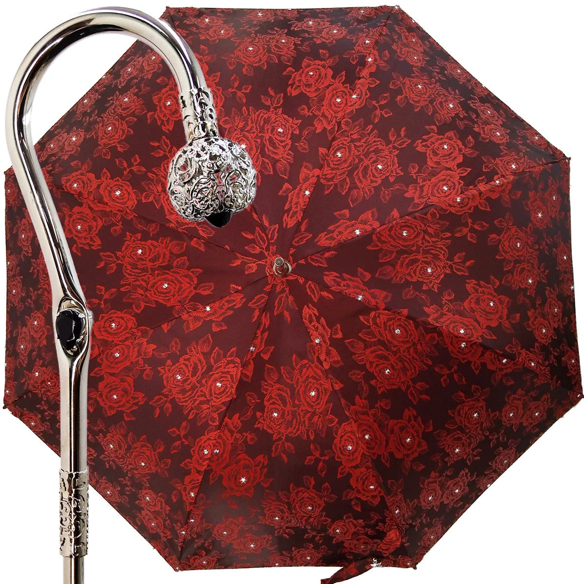 Red Roof Canopy Luxurious Umbrella.