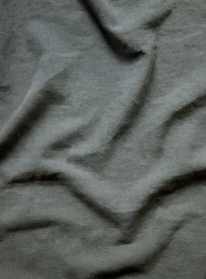 Remy Footstool, Leaden Grey Linen