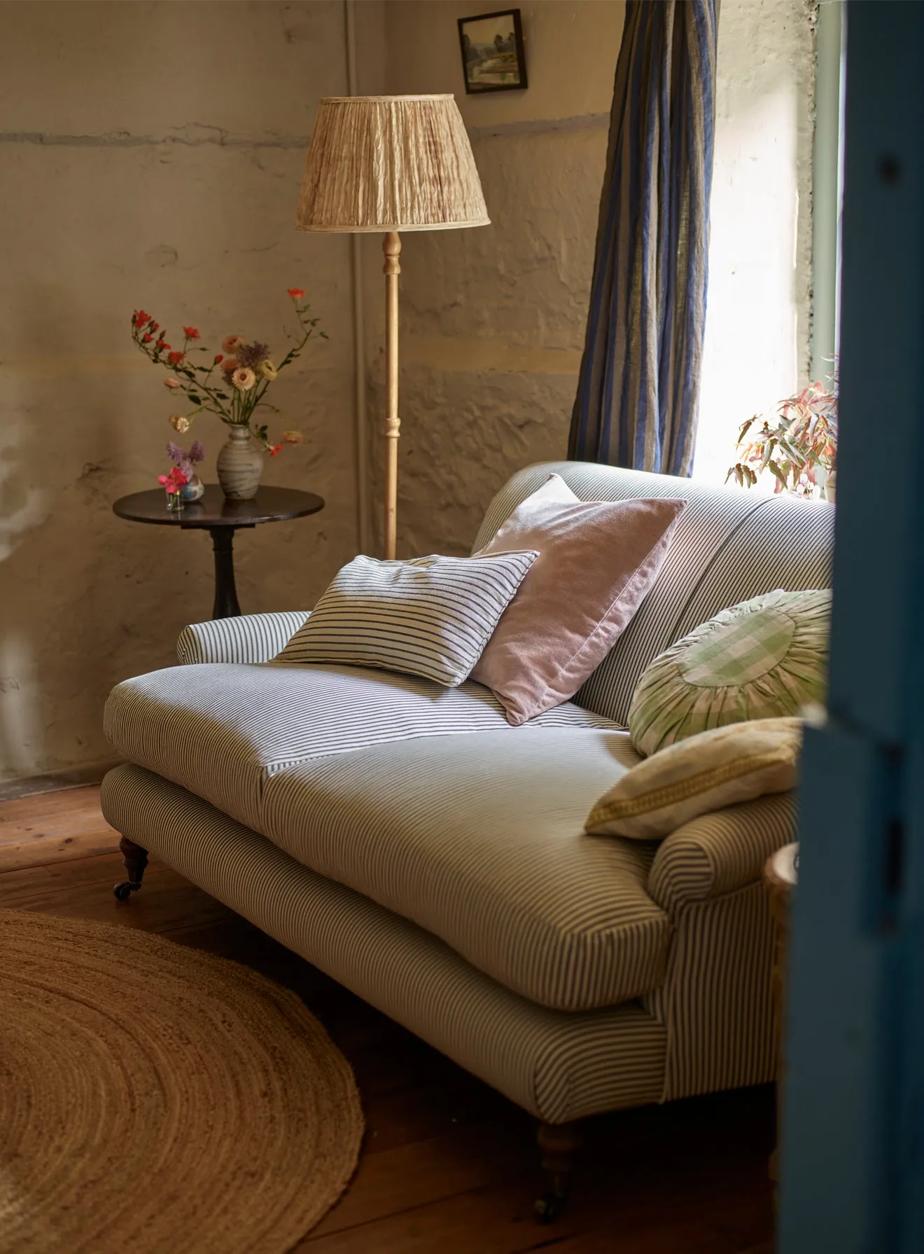 Remy Sofa, Two Seater, Clover Velvet