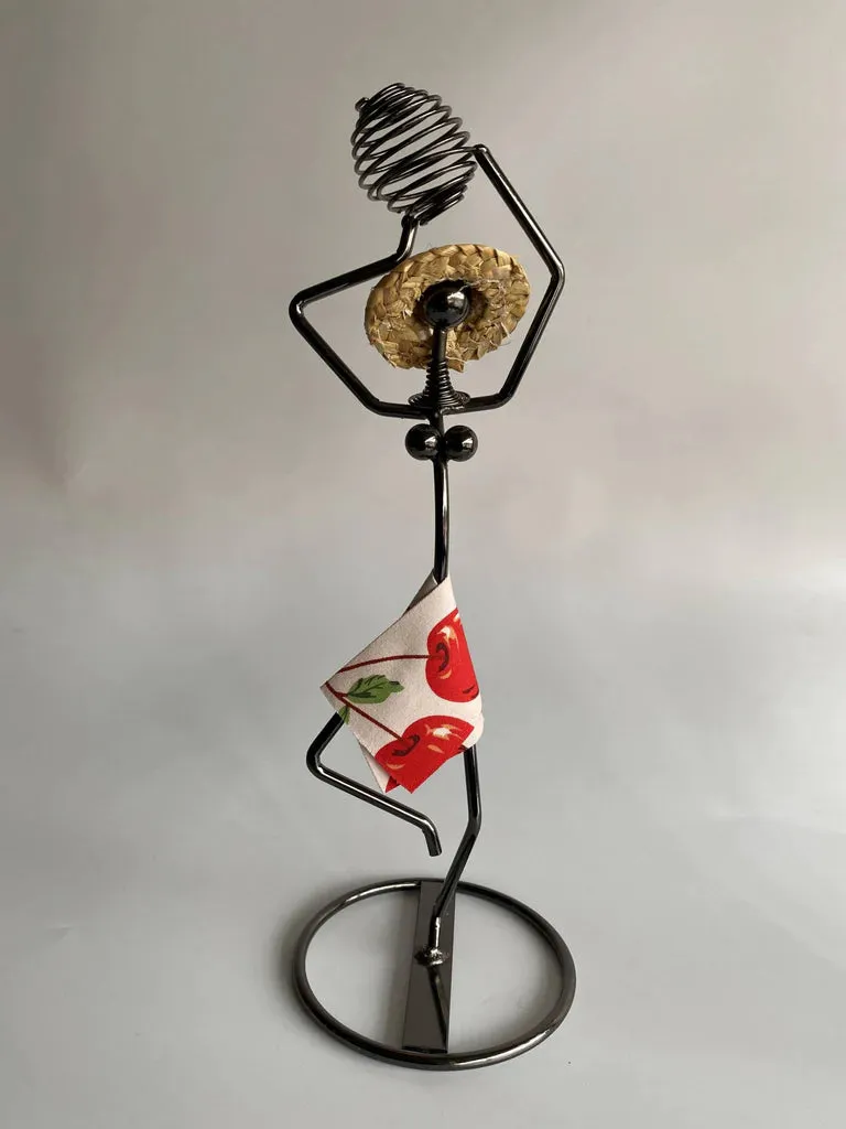 Retro Wrought Iron Figurine
