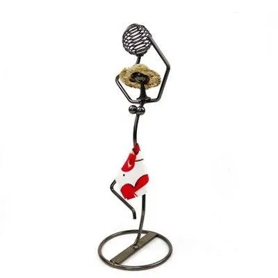 Retro Wrought Iron Figurine