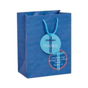 Romans 1:8 Gift Bag with Tag