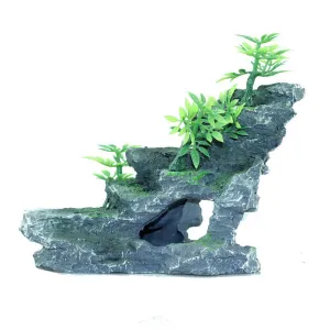 RQ19011 Mountain Aquarium Decoration 14x9x12cm