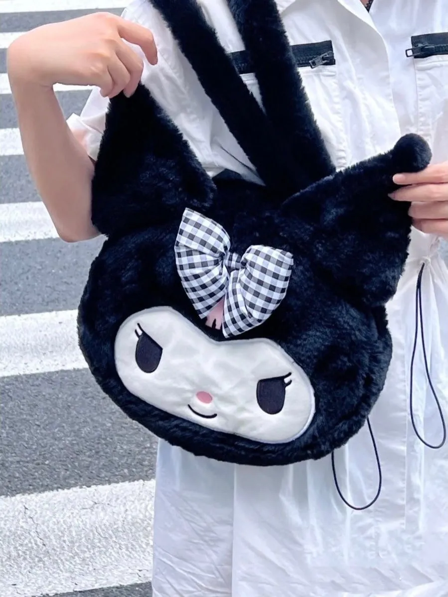 Sanrio Plush Bag with Cinnamonroll Dog Design