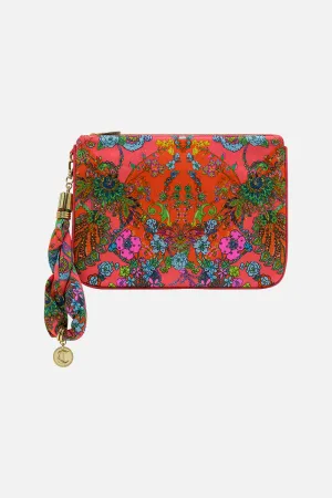 SCARF CLUTCH WINDMILLS AND WILDFLOWERS