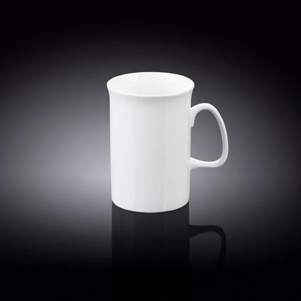 Set Of 6 White Mug 10 Oz | 310 Ml