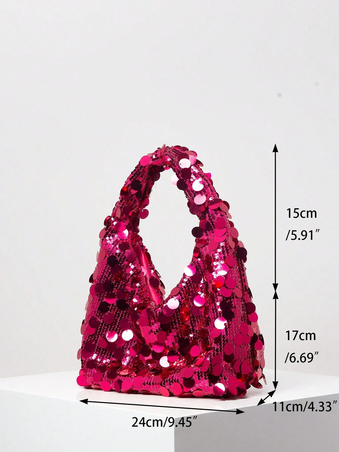 Shoulder Bag Glitter Clutch Sparkling Elegant Beaded Evening Bag