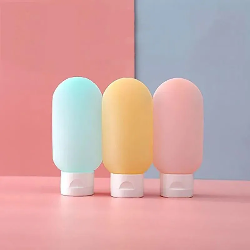 Silicone Travel Bottle Set: Refillable Eco-Friendly Containers