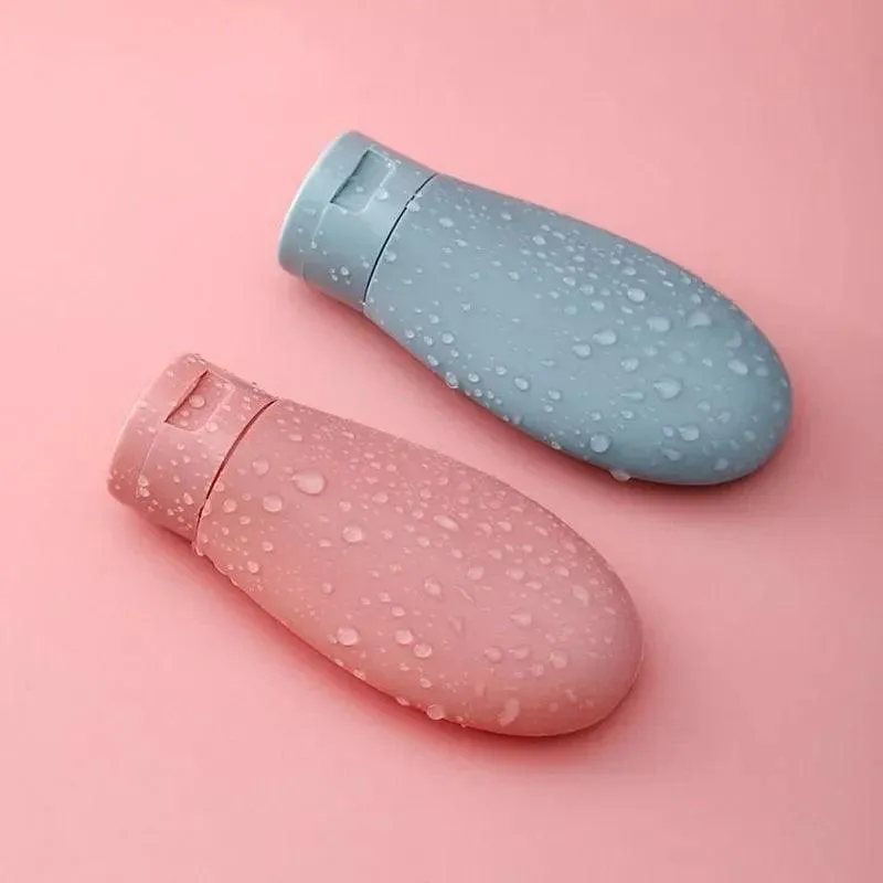 Silicone Travel Bottle Set: Refillable Eco-Friendly Containers