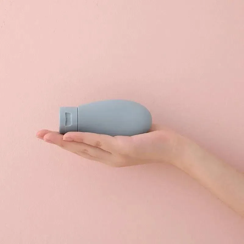Silicone Travel Bottle Set: Refillable Eco-Friendly Containers