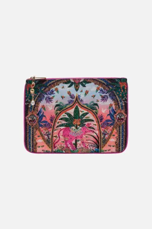 SMALL CANVAS CLUTCH ALESSANDROS ATLANTIS