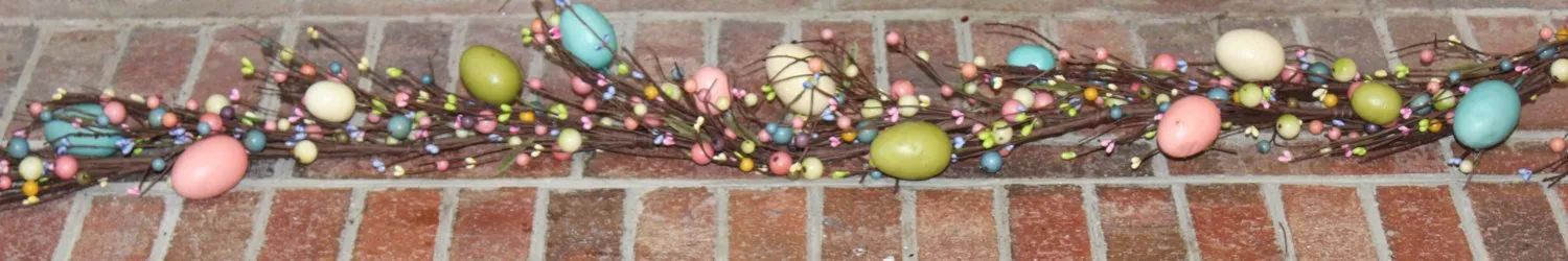 Spring Easter Egg Garland