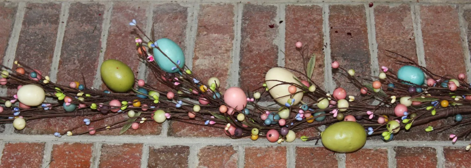 Spring Easter Egg Garland