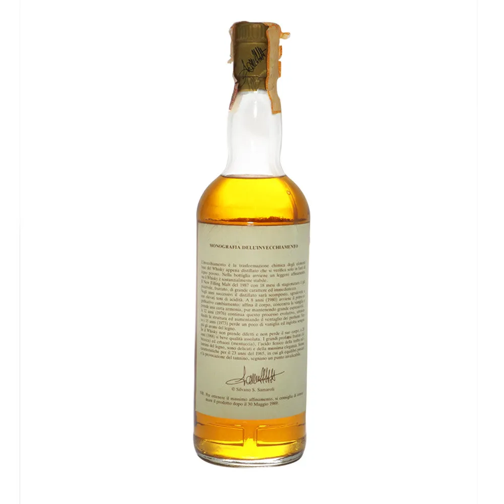 Springbank 1968 20 Years Samaroli - Ageing Monography