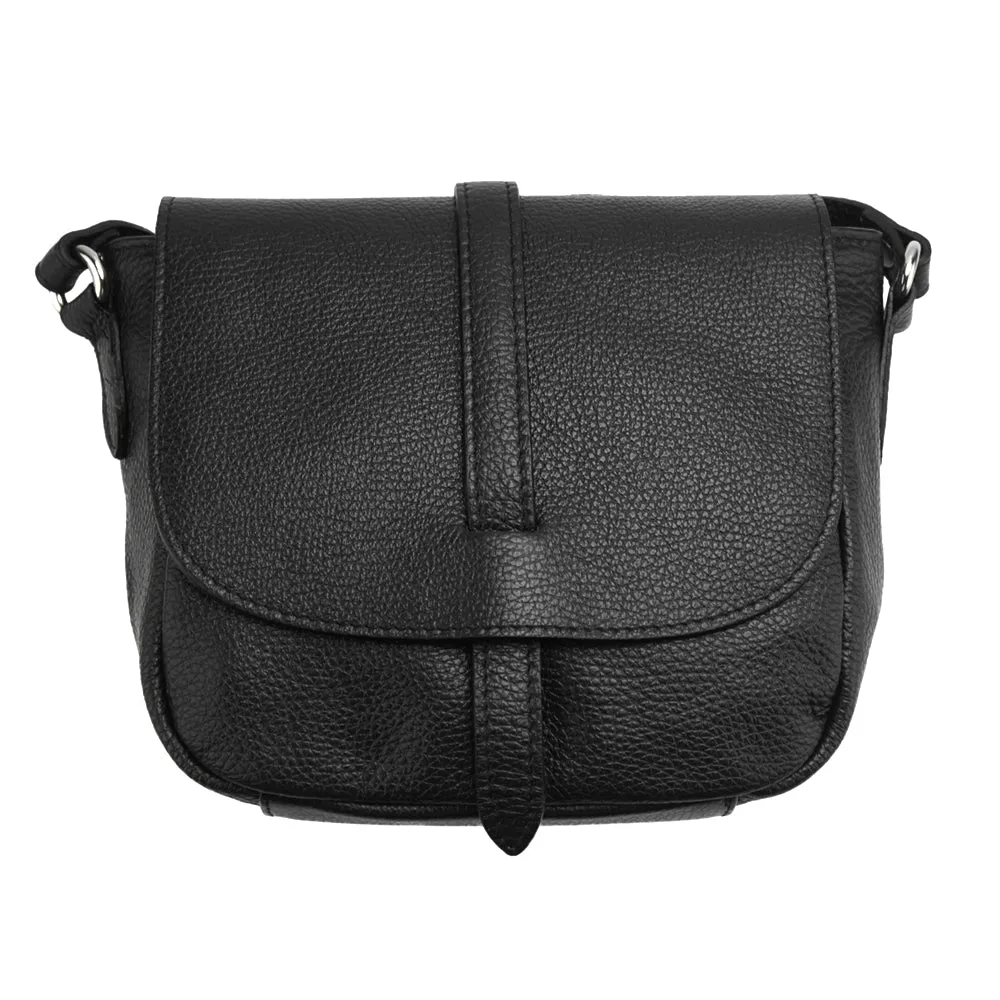 Stella leather cross-body bag