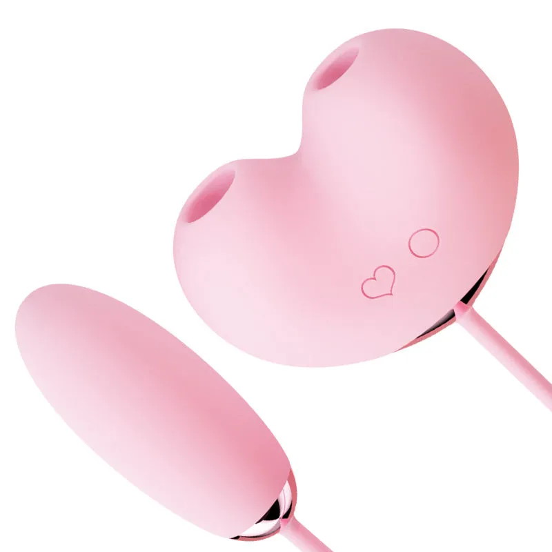 SVAKOM Peachy Plus Tongue-licking & Sucking Bullet Vibrator
