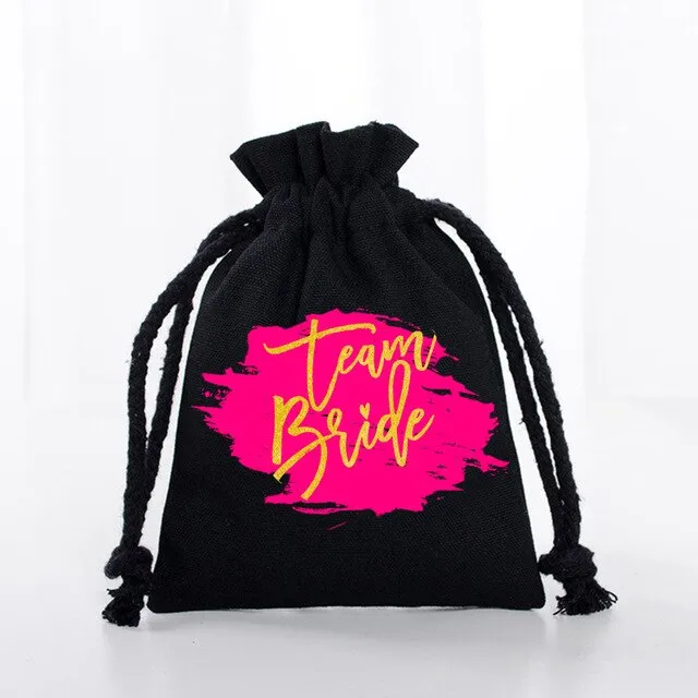 Team Bride Party Gifts Bag-Bridesmaid Gift Bags-Bachelorette-Bridal Shower Party