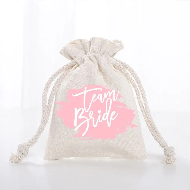 Team Bride Party Gifts Bag-Bridesmaid Gift Bags-Bachelorette-Bridal Shower Party