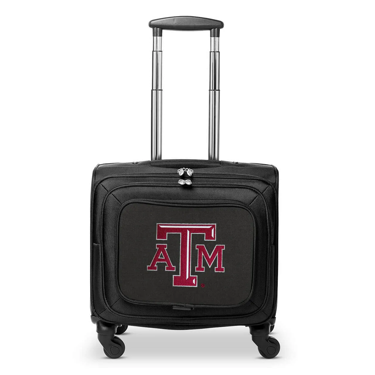 Texas A&M Aggies 14" Black Wheeled Laptop Overnighter