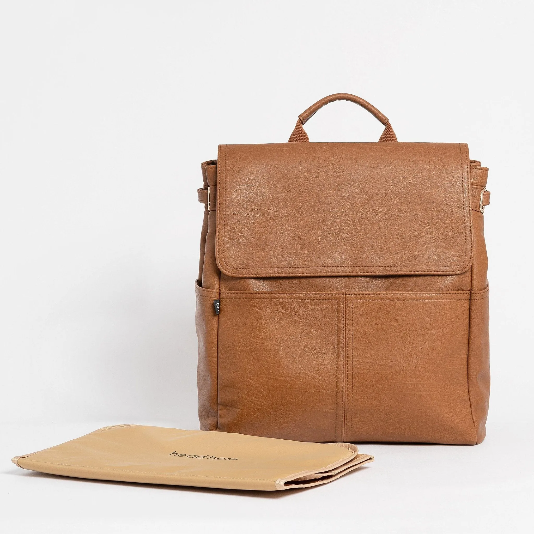 The Hayes Baby Bag Backpack - Tan