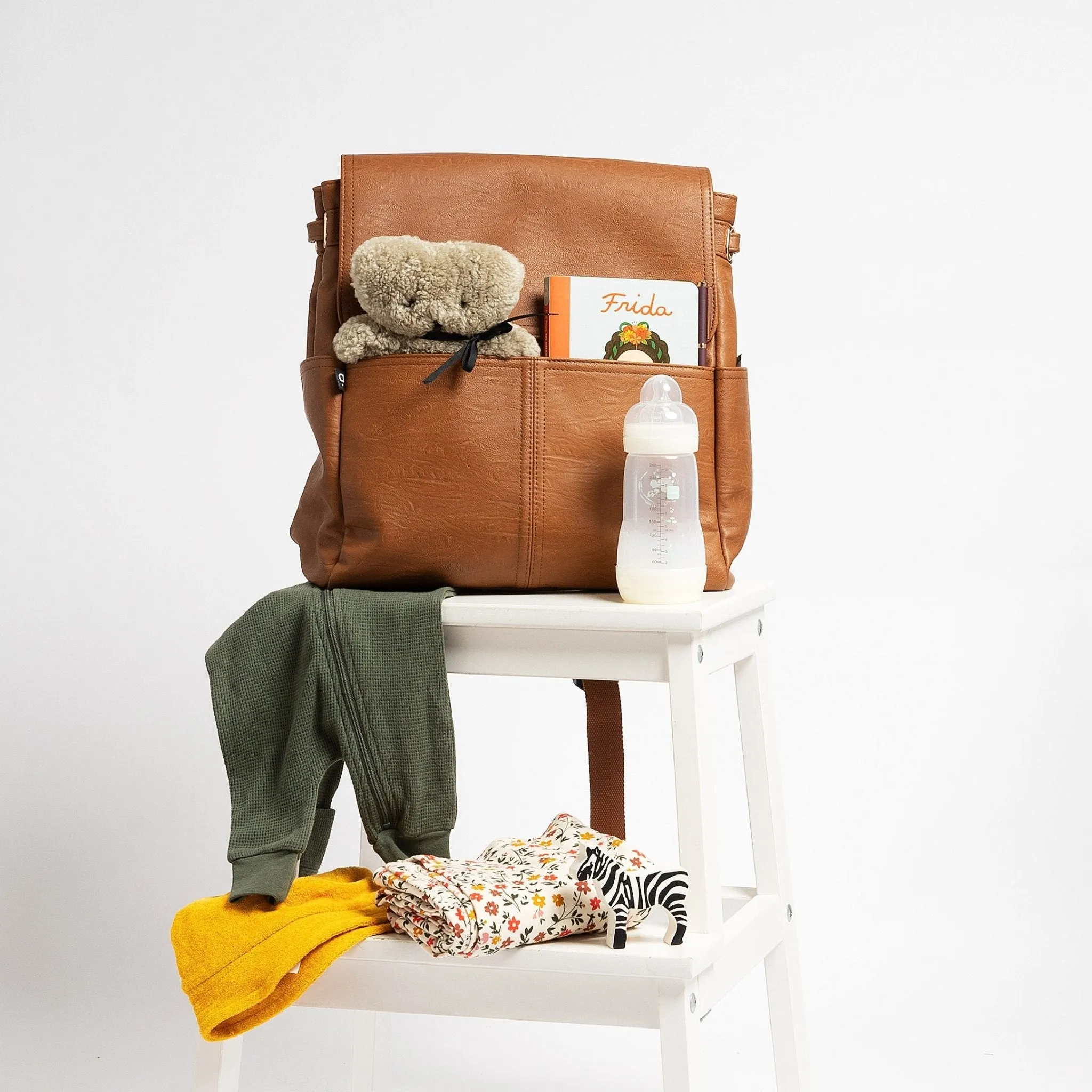 The Hayes Baby Bag Backpack - Tan