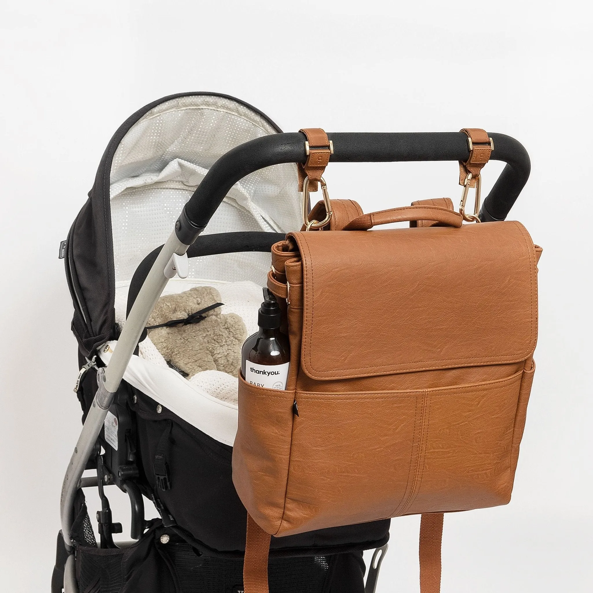 The Hayes Baby Bag Backpack - Tan