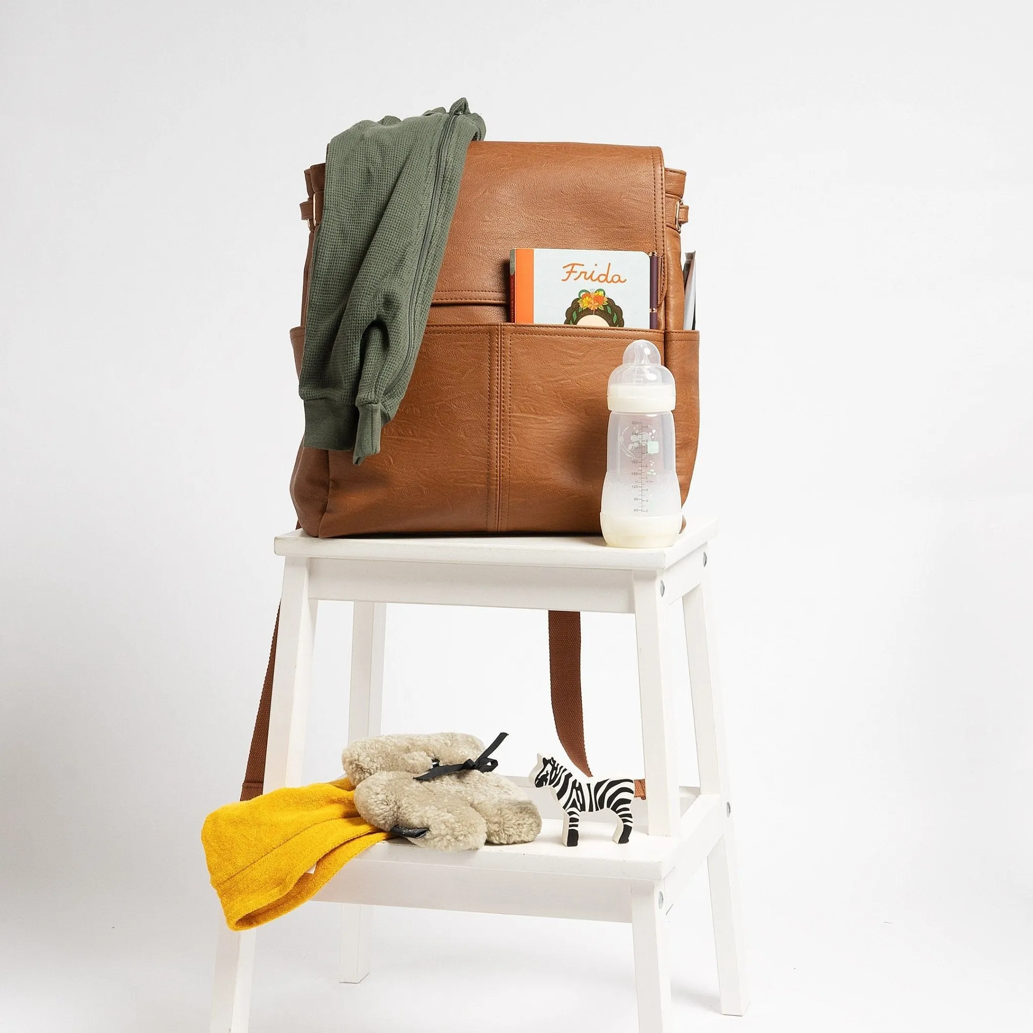 The Hayes Baby Bag Backpack - Tan