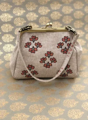 The iYURA Glow-Drop Bag – Embroidered Cross-body Sling and Evening Clutch