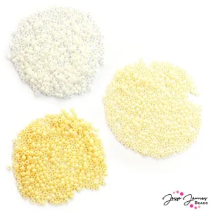 Toho 11/0 Seed Bead Mix in Antique Lace