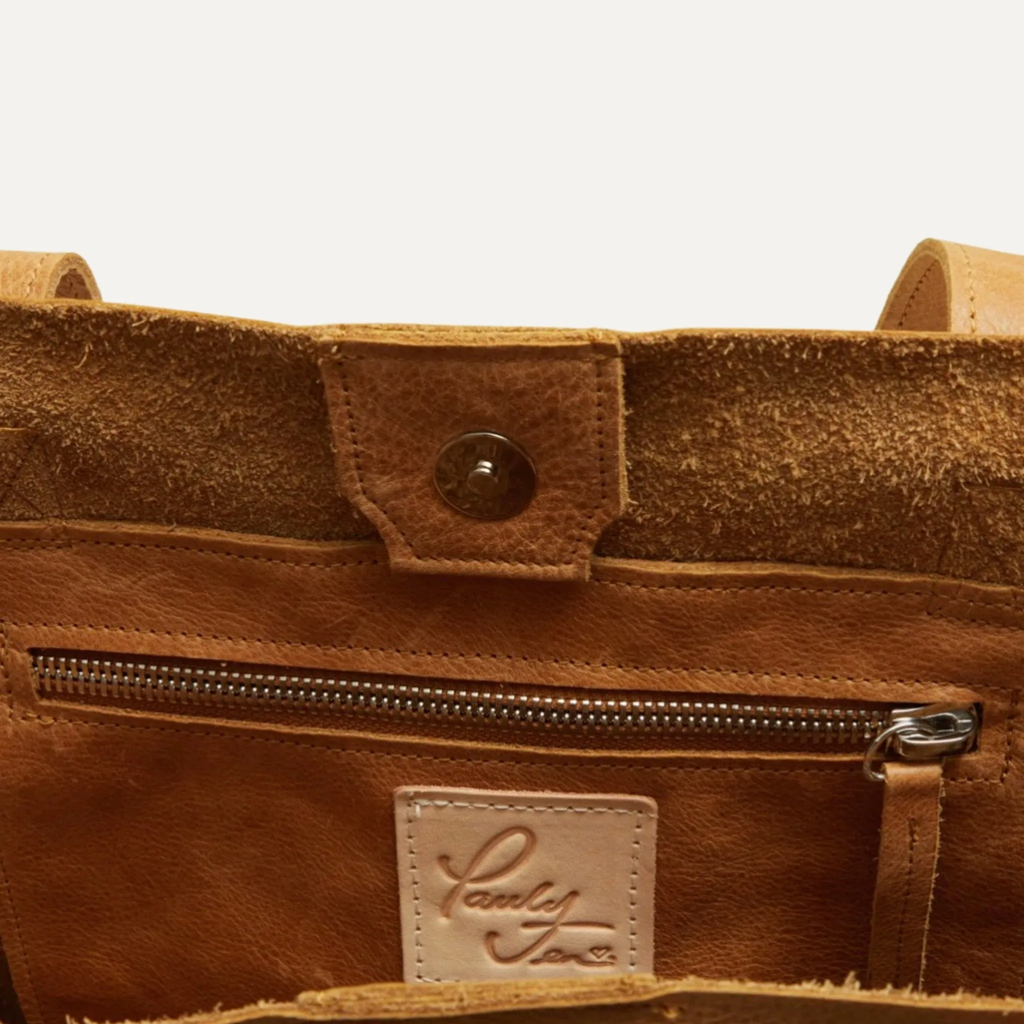 Tote Bag | Cognac Leather "Austin Tote"