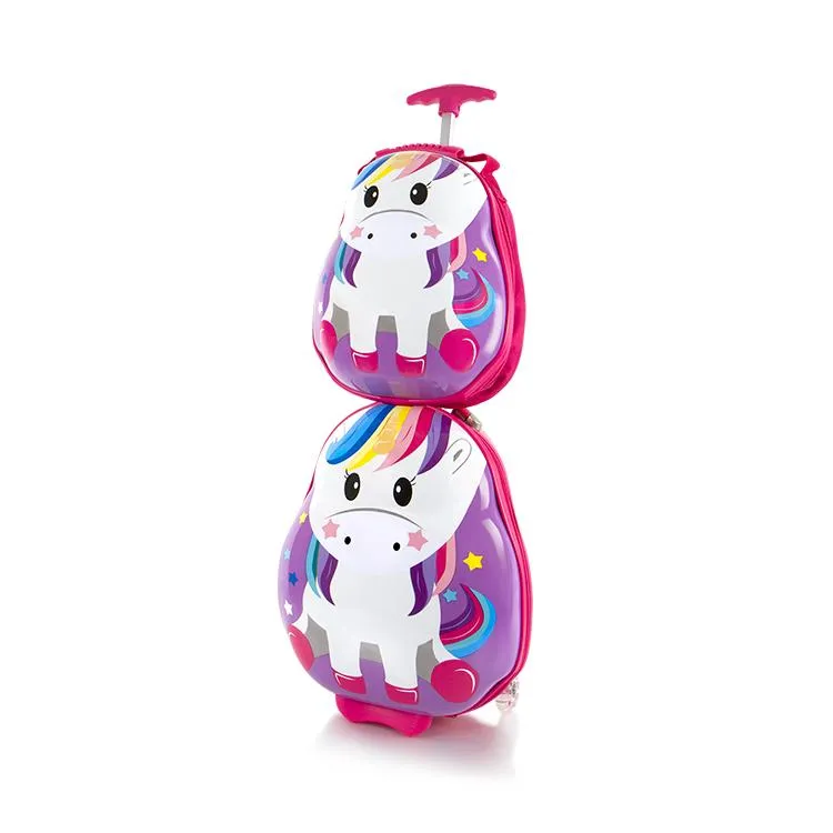 Travel Tots Kids Luggage & Backpack Set - Unicorn