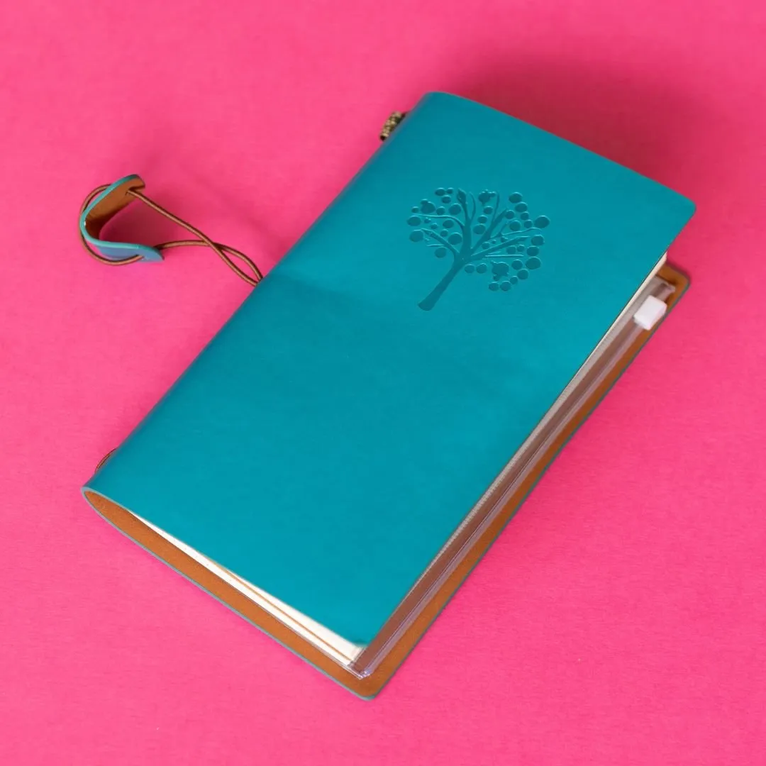 Traveller's Notebook Turquoise Blue