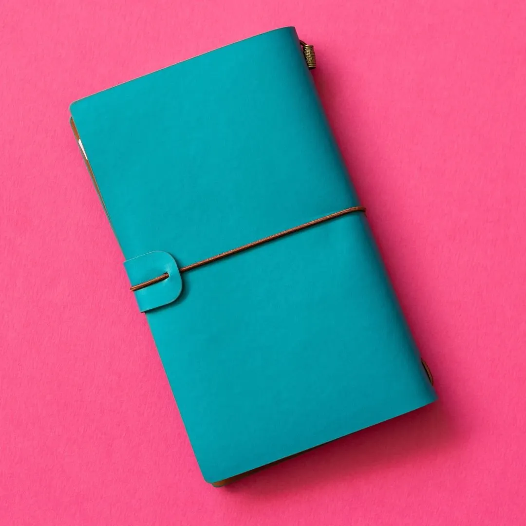 Traveller's Notebook Turquoise Blue