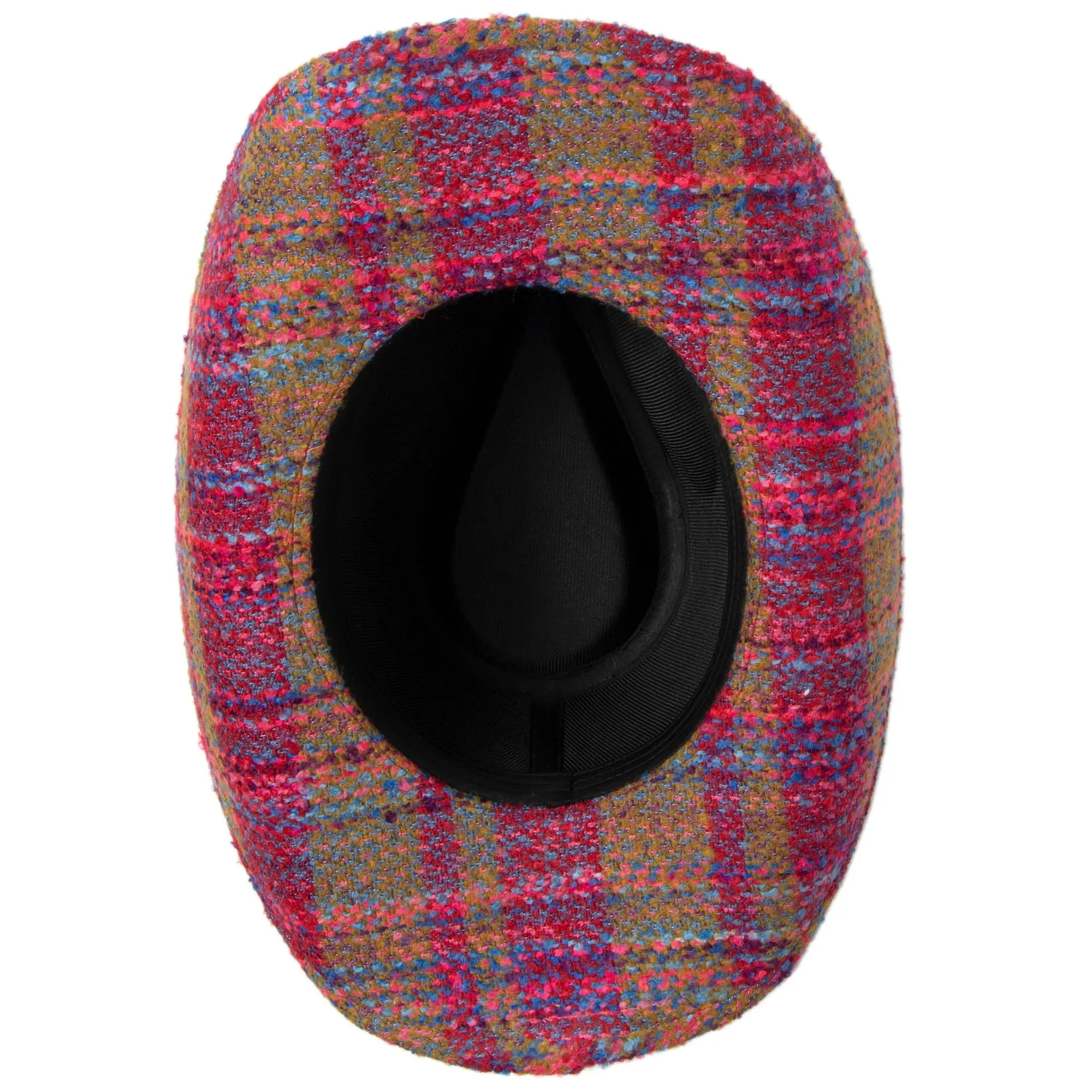 Two Step - Cut & Sew Multi Tweed Pinch Crown Cowboy Hat