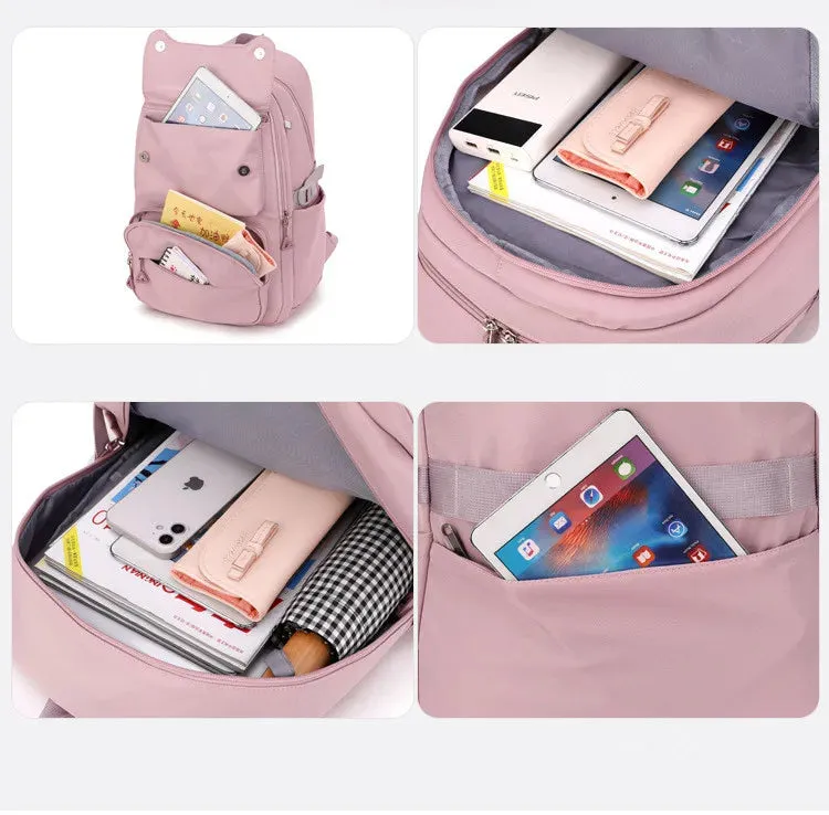 UAKISS  -  New Backpacks School Fashion School Bags for Girls Free Shipping School Backpack Waterproof Kids Book Bag Travel Backpack sac