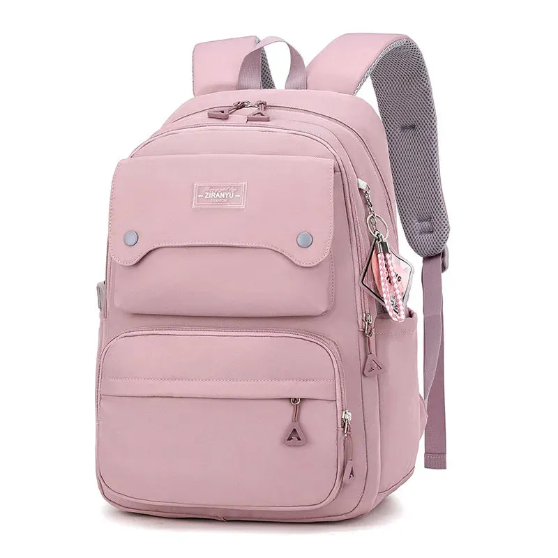 UAKISS  -  New Backpacks School Fashion School Bags for Girls Free Shipping School Backpack Waterproof Kids Book Bag Travel Backpack sac