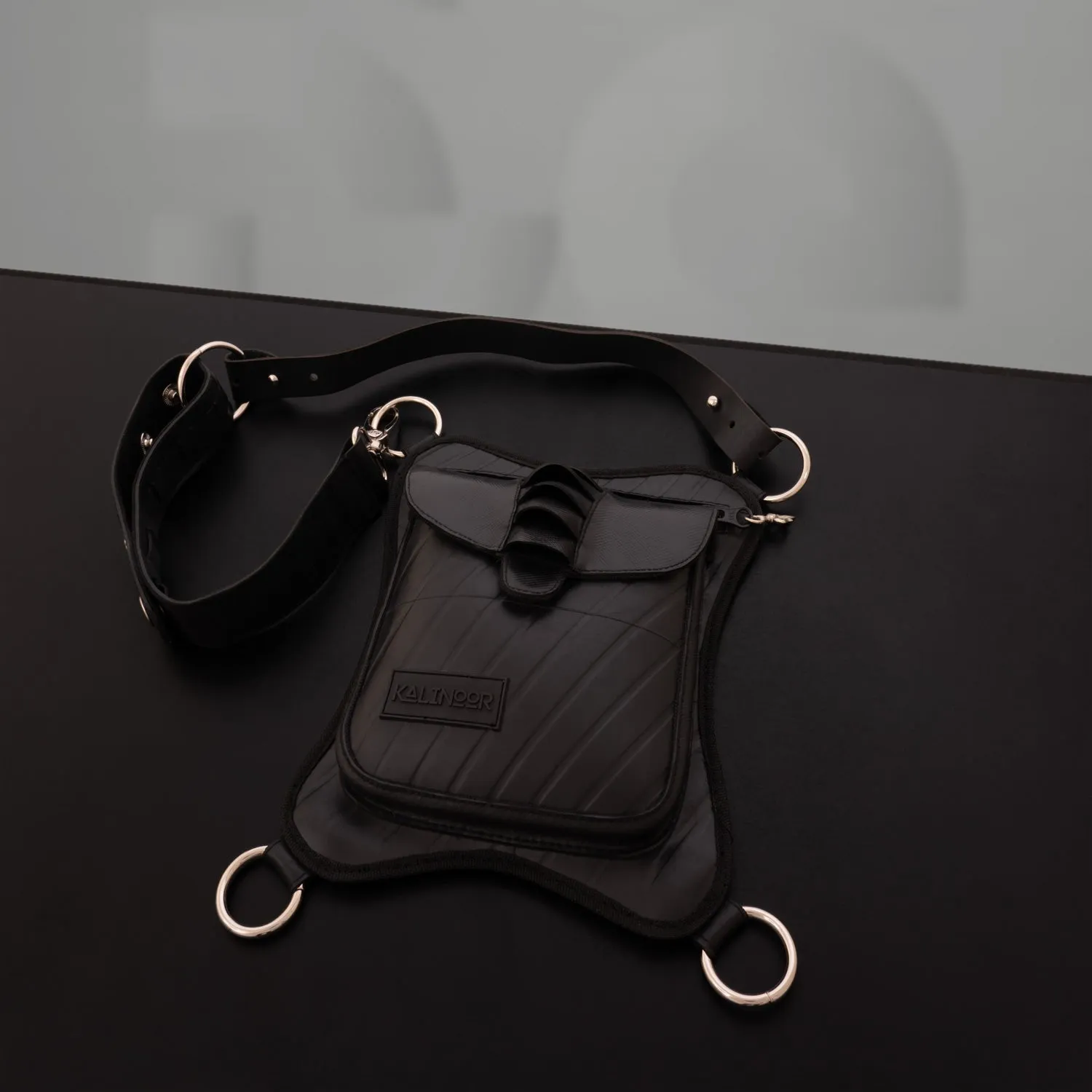 Vegan Leather Belt Pouch