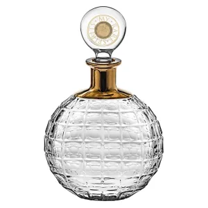 Vista Alegre My Rare Spirits Century whisky decanter with gold decoration