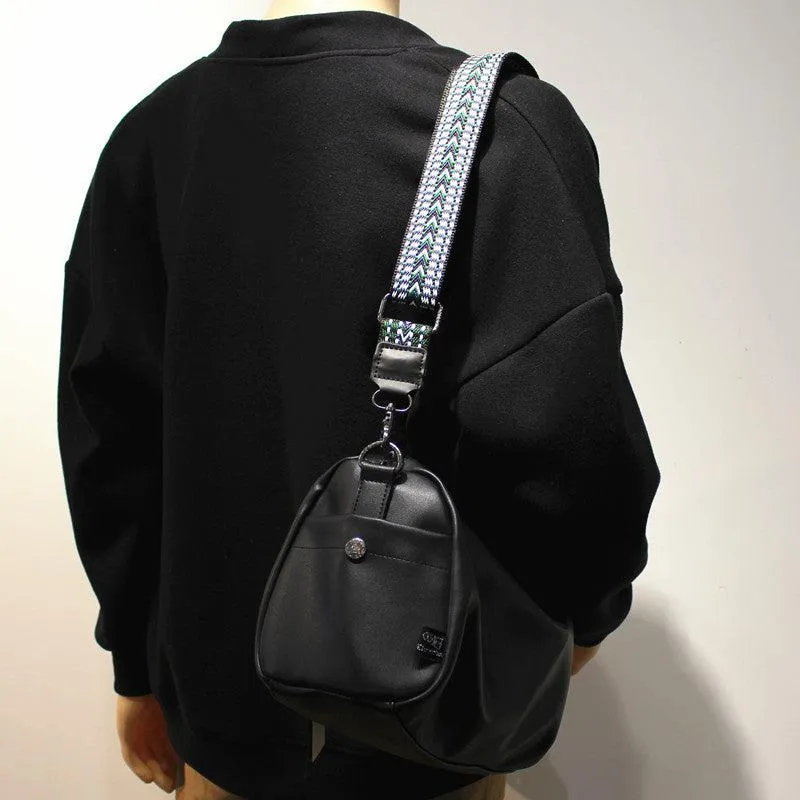 Vvsha  Christmas Gift Black Soft Leather Crossbody Bag