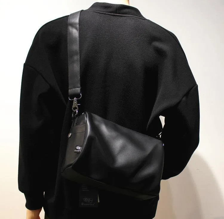 Vvsha  Christmas Gift Black Soft Leather Crossbody Bag