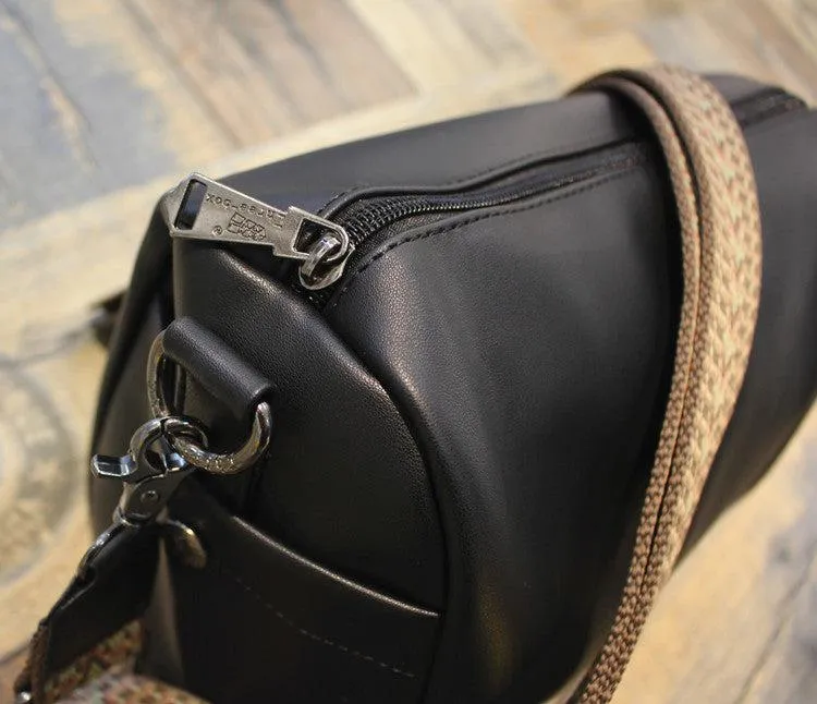 Vvsha  Christmas Gift Black Soft Leather Crossbody Bag