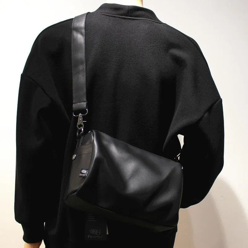 Vvsha  Christmas Gift Black Soft Leather Crossbody Bag