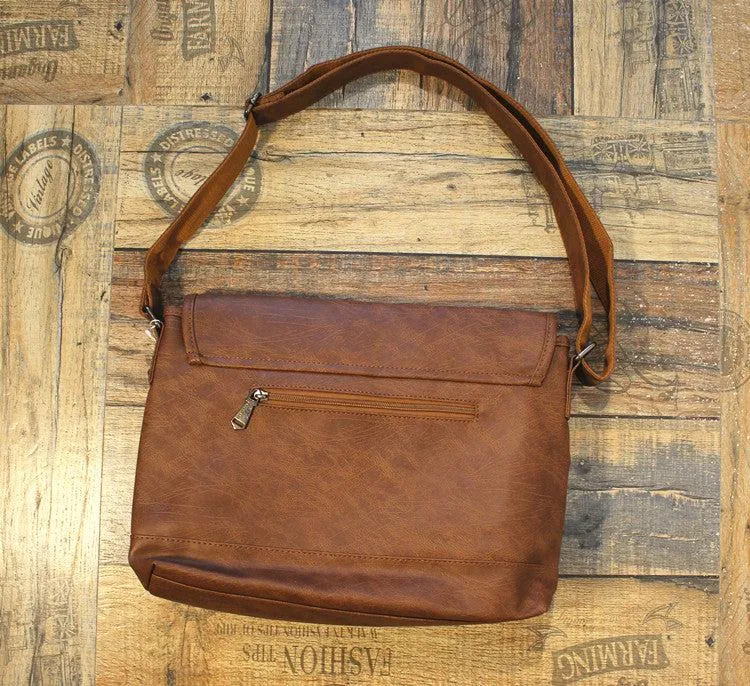 Vvsha  Christmas Gift Faux Leather Crossbody Travel Bag